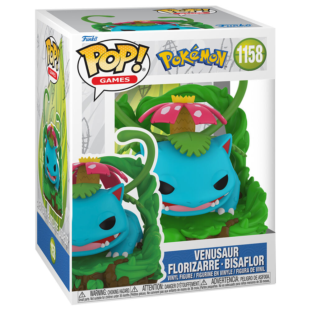 Figurine Funko POP! Premium Pokemon Venusaur Florizarre Bisaflor