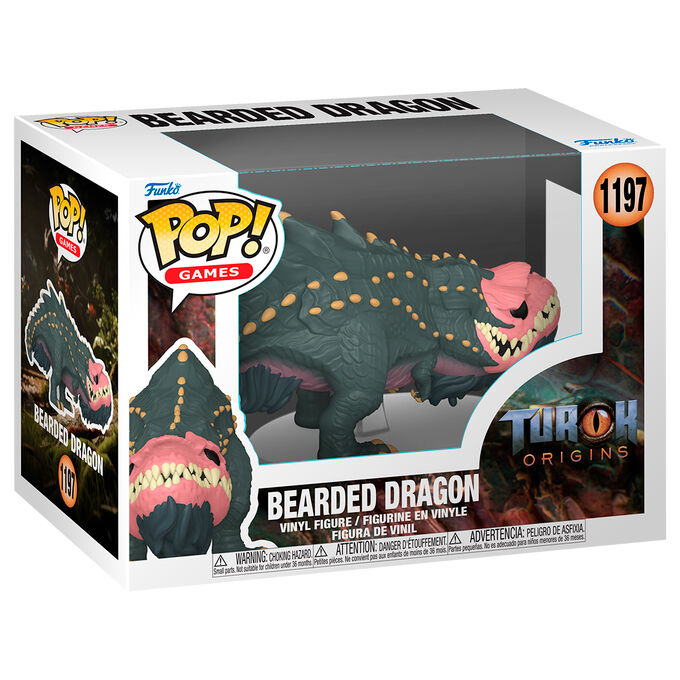 Figurine Funko POP! Turok Bearded Dragon, vue 2