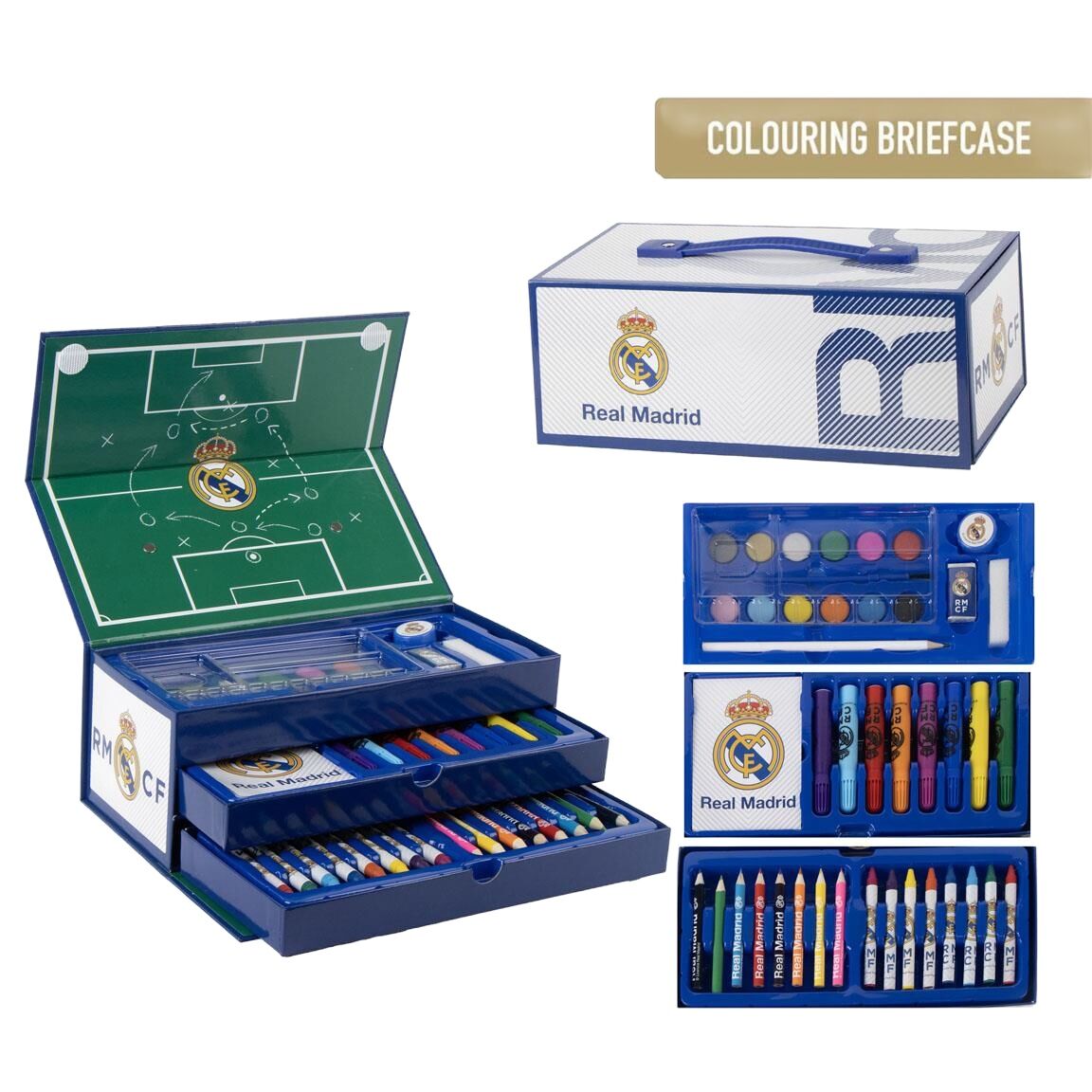 Coloriage Real Madrid case