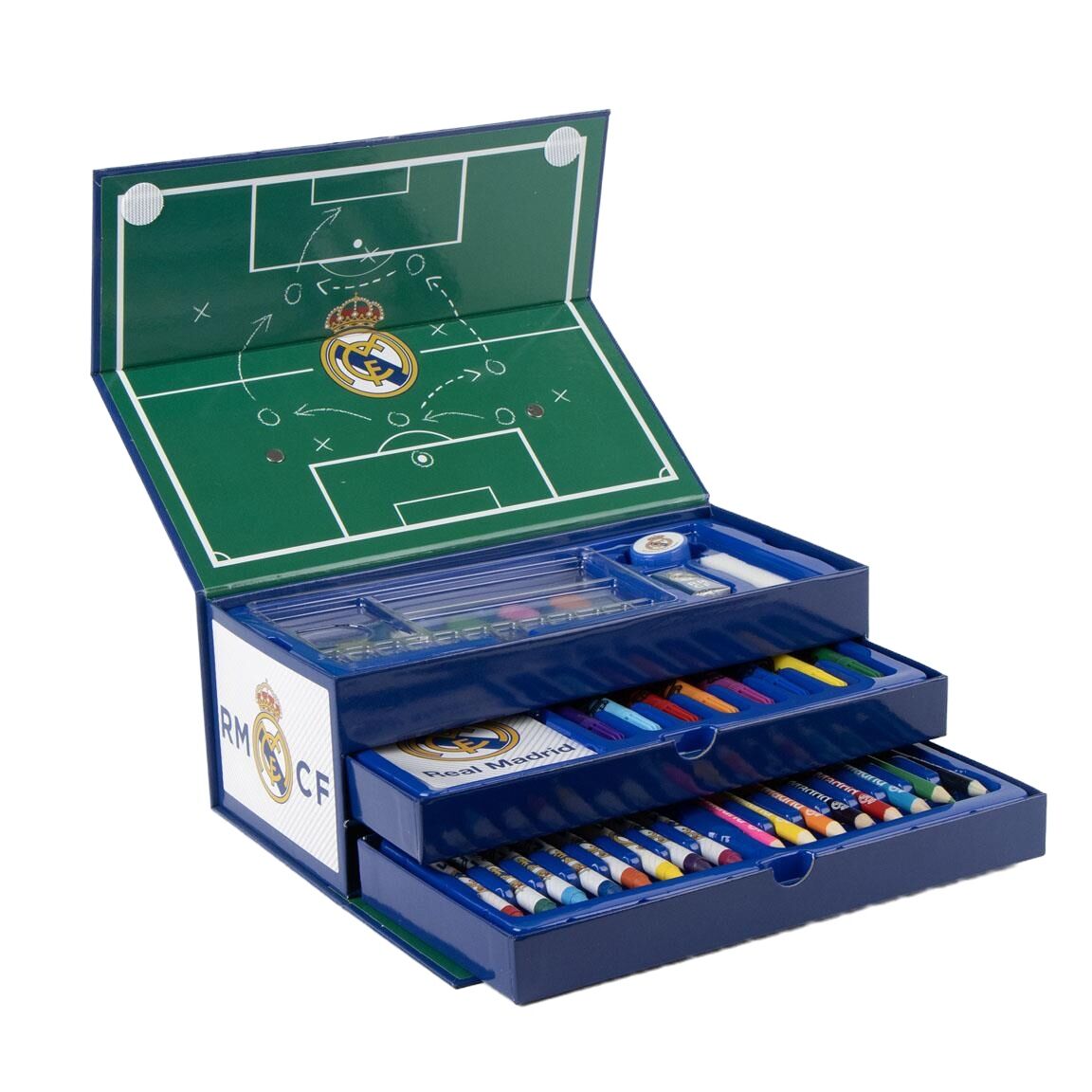 Coloriage Real Madrid case, vue 3