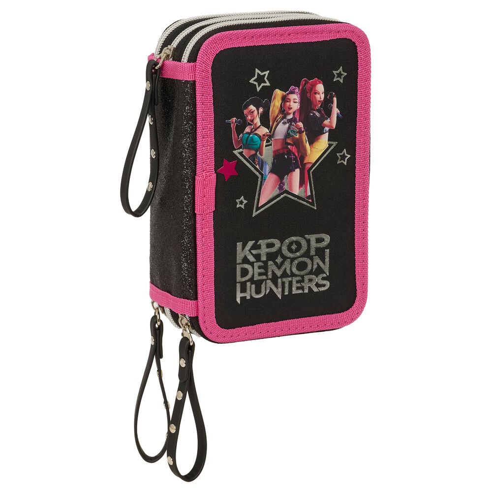 Trousse triple Demon Hunters Kpop Energy