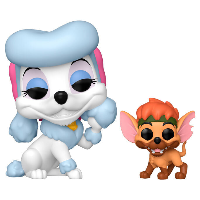 Figurine Funko POP! Disney Oliver & Company Georgette with Tito, vue 2