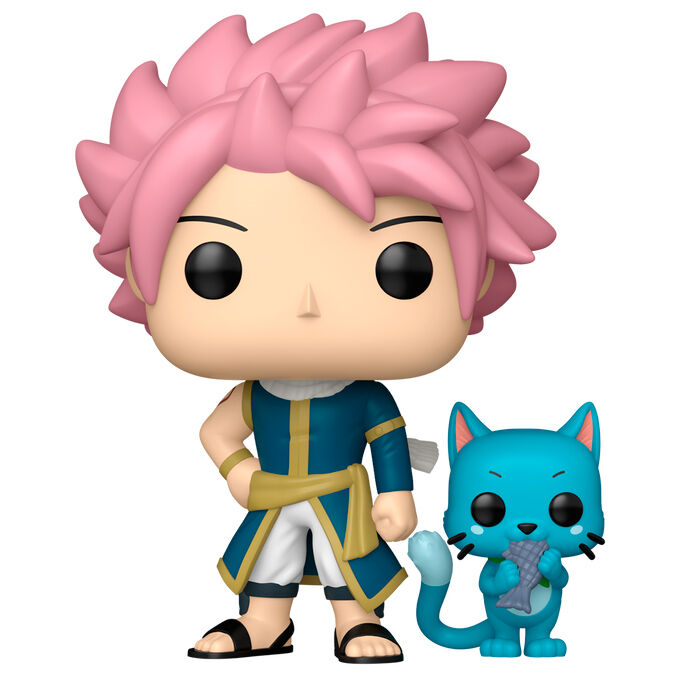 Figurine Funko POP! Fairy Tail 100 Years Quest Natsu with Happy, vue 2