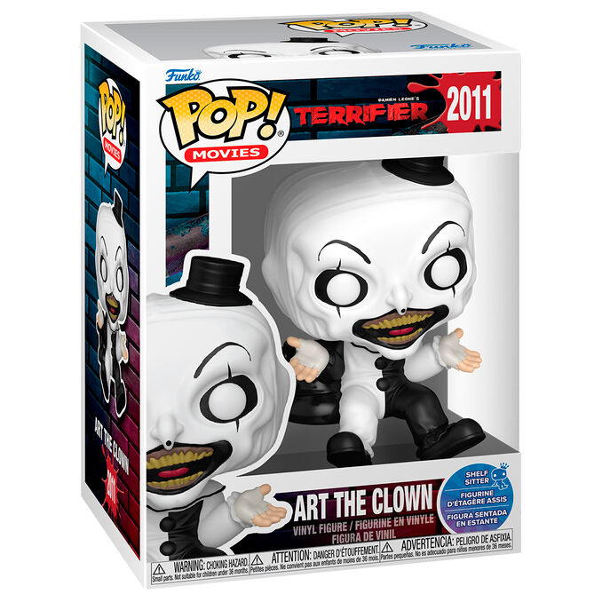 Figurine Funko POP! Terrifier Art the Clown Shelf Sitter