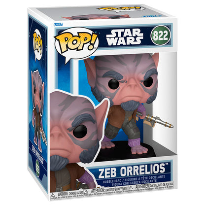 Figurine Funko POP! Star Wars Mandalorian & Grogu Zeb Orrelios