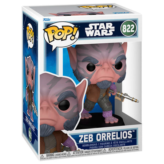 Figurine Funko POP! Star Wars Mandalorian & Grogu Zeb Orrelios