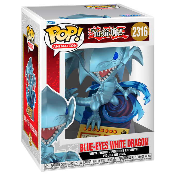 Figurine Funko POP! Premium Yu Gi Oh! Blue Eyes White Dragon