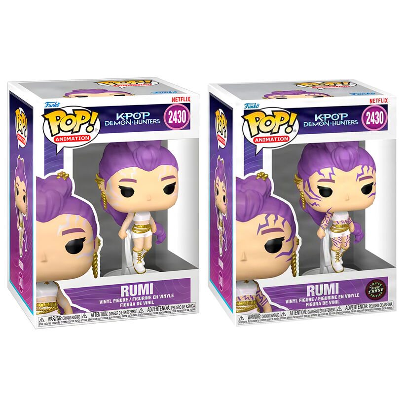 Figurine Funko POP! Kpop Demon Hunters Rumi 5 + 1 Chase