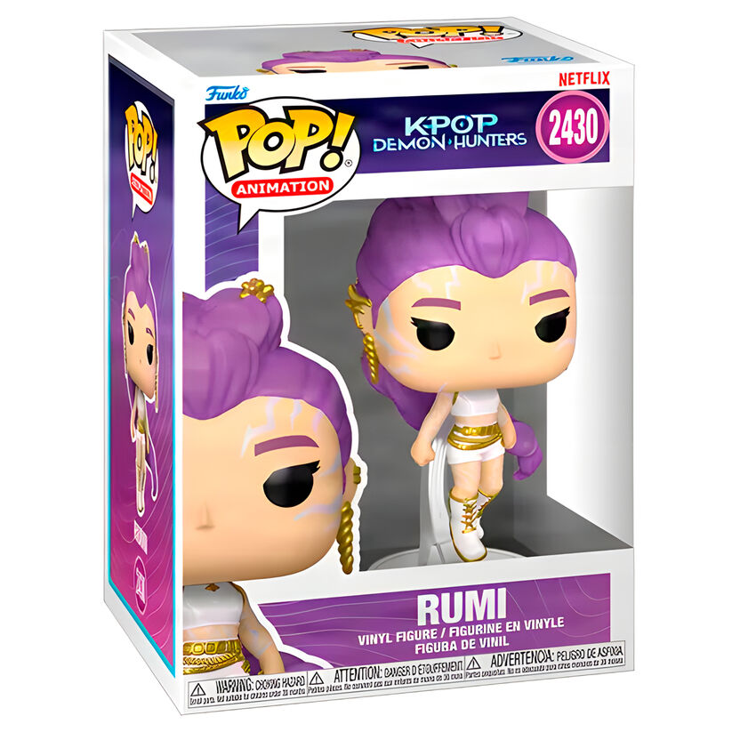 Figurine Funko POP! Kpop Demon Hunters Rumi 5 + 1 Chase, vue 2
