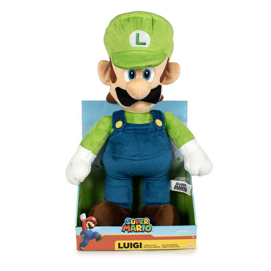 Peluche Luigi Super Mario Bros 50 cm