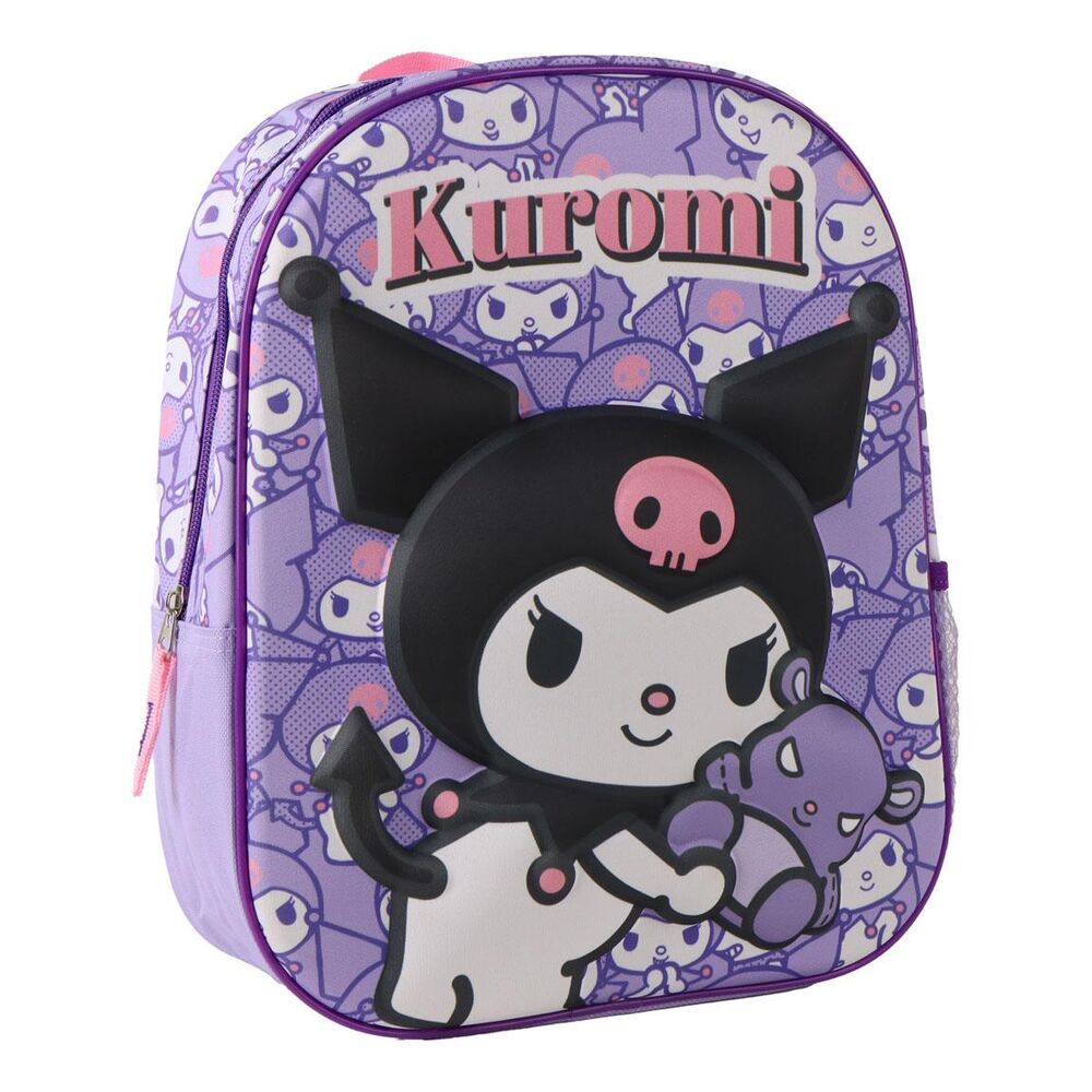Sac à dos 3D Hello Kitty Kuromi 30 cm