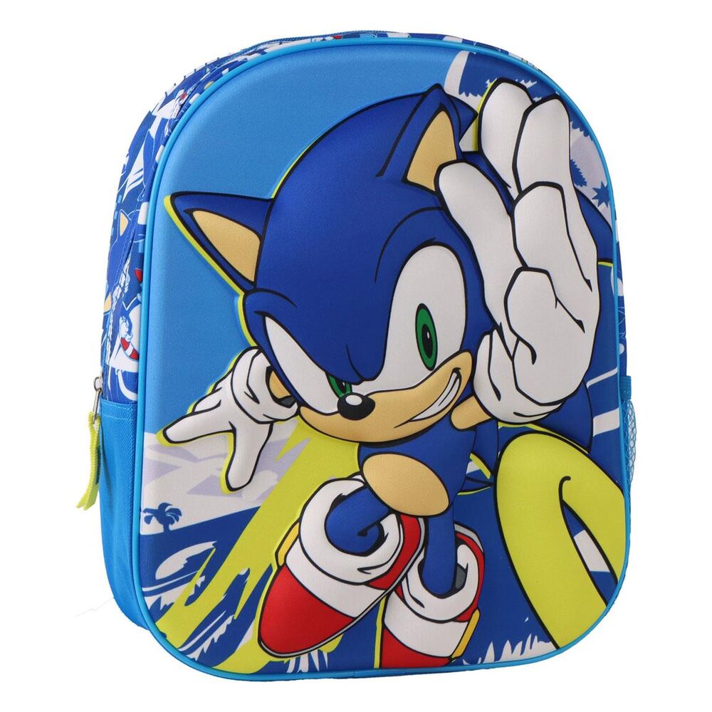 Sac à dos 3D Sonic the Hedgehog 30 cm