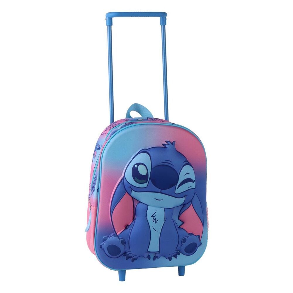Cartable à roulettes 3D Disney Stitch 30 cm