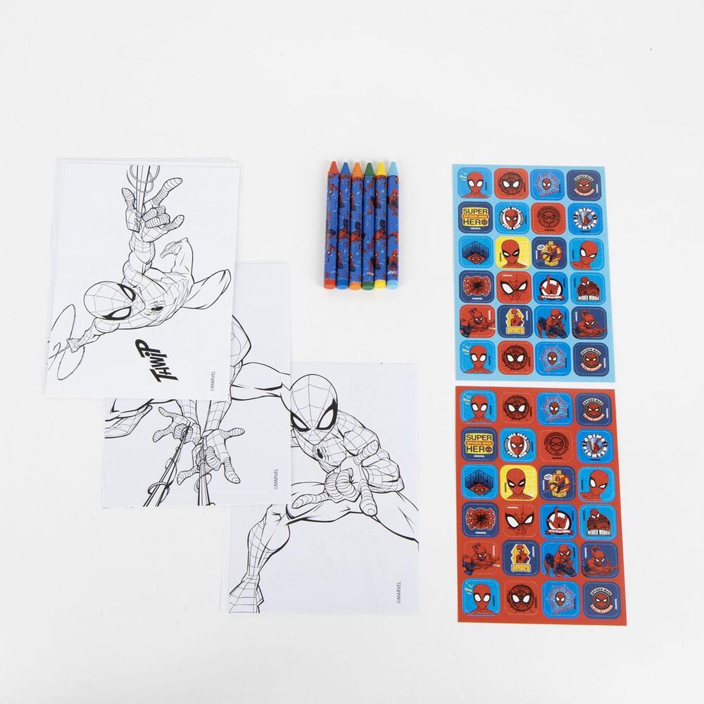 Set de papeterie Marvel Spiderman activity, vue 5