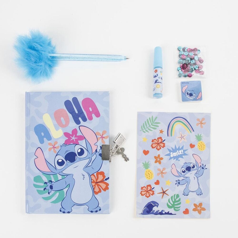 Agenda Disney Stitch set, vue 2