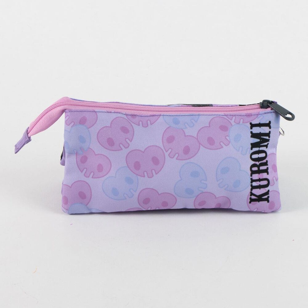 Trousse triple Hello Kitty Kuromi, vue 2