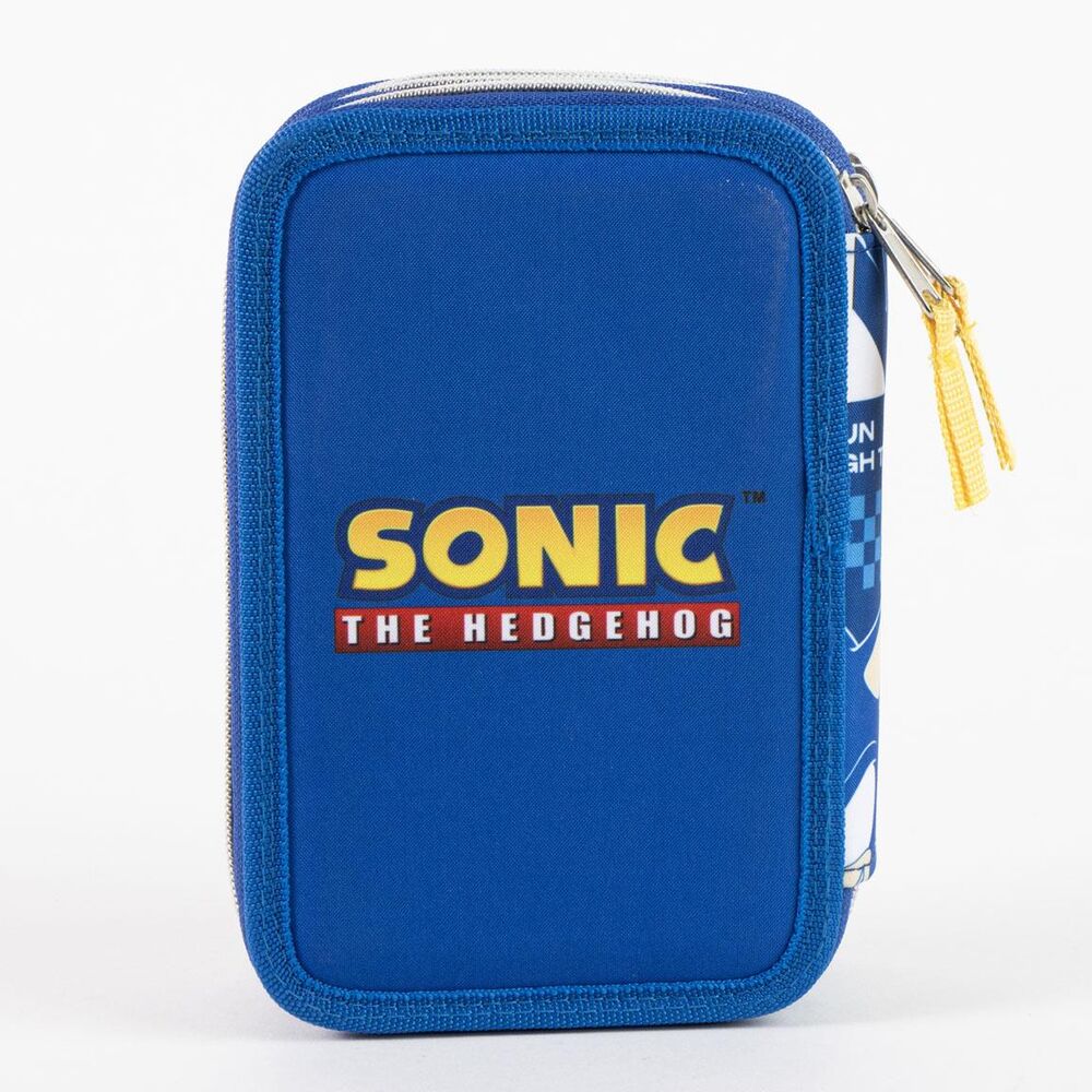 Trousse garnie triple Sonic the Hedgehog, vue 2