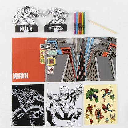 Coloriage Marvel Spiderman backpack set, vue 2
