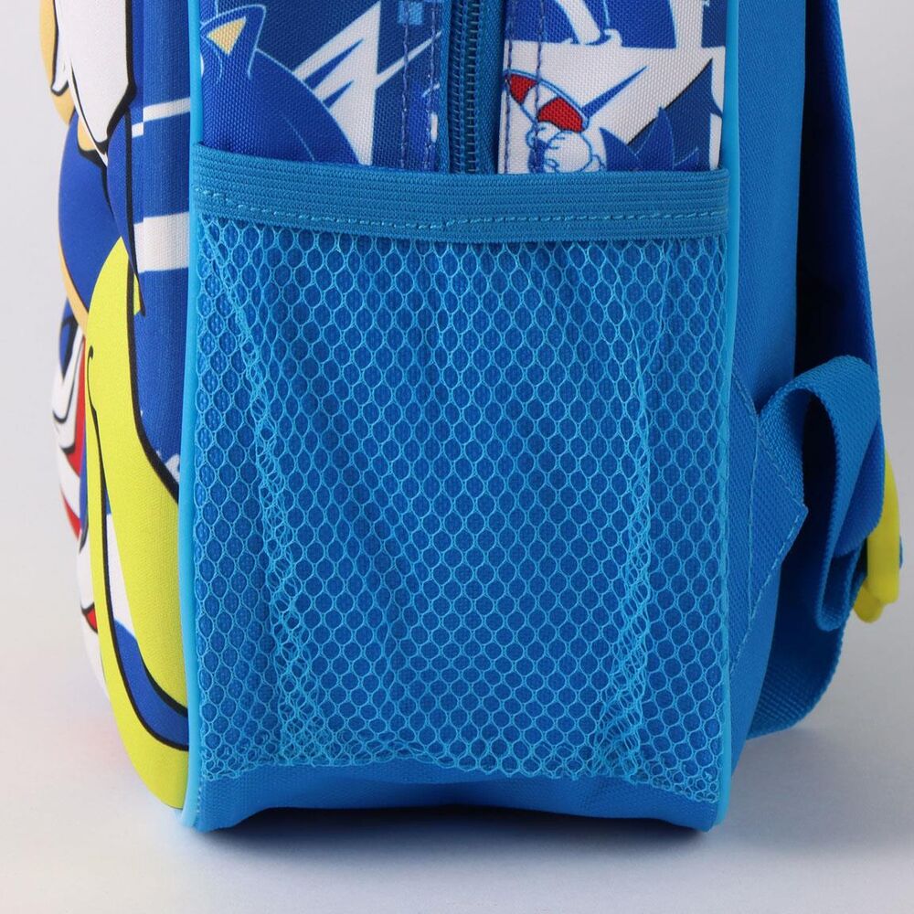 Sac à dos 3D Sonic the Hedgehog 30 cm, vue 3