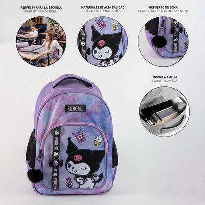 Sac à dos adaptable Hello Kitty Kuromi 42 cm, vue 3