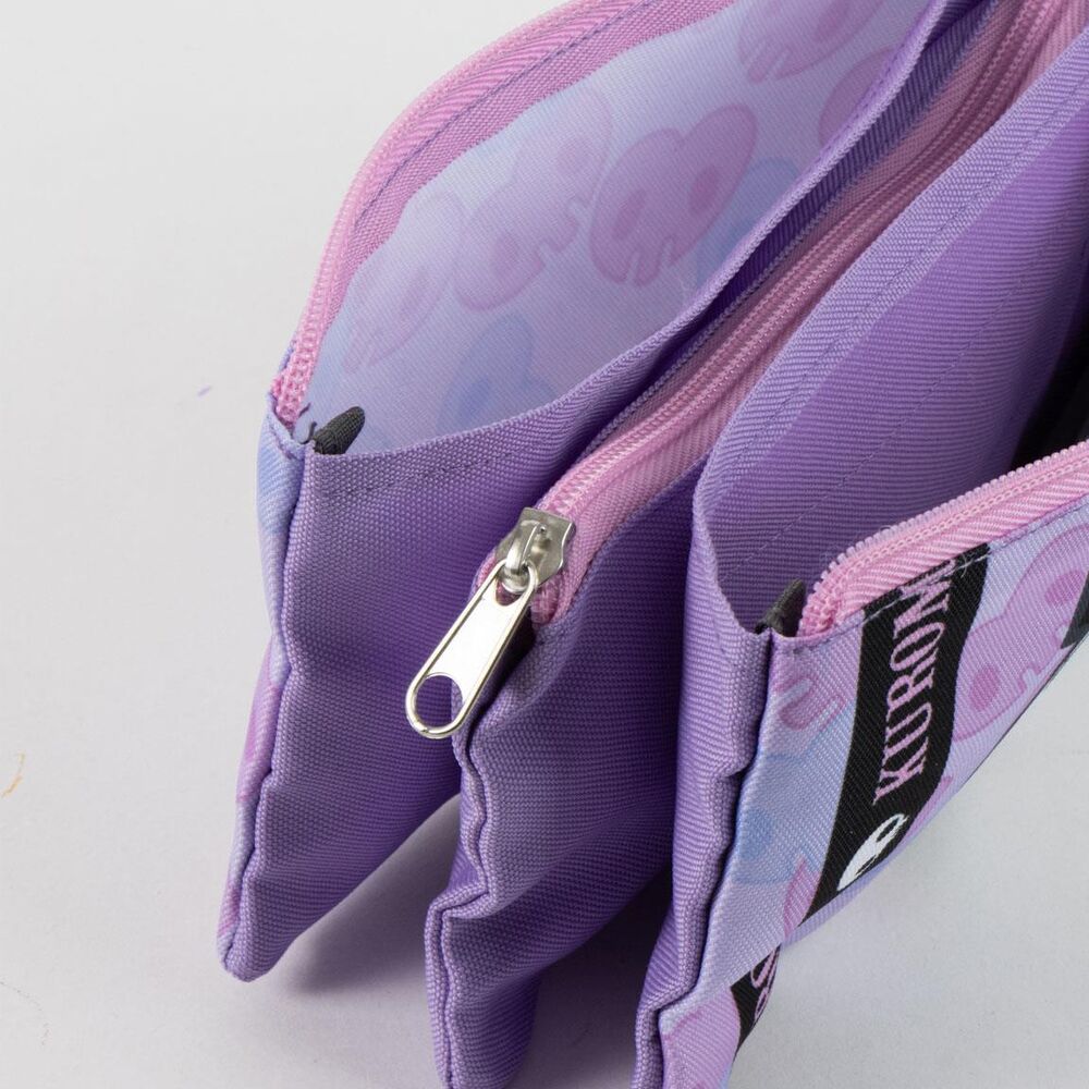 Trousse triple Hello Kitty Kuromi, vue 3