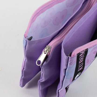 Trousse triple Hello Kitty Kuromi, vue 3