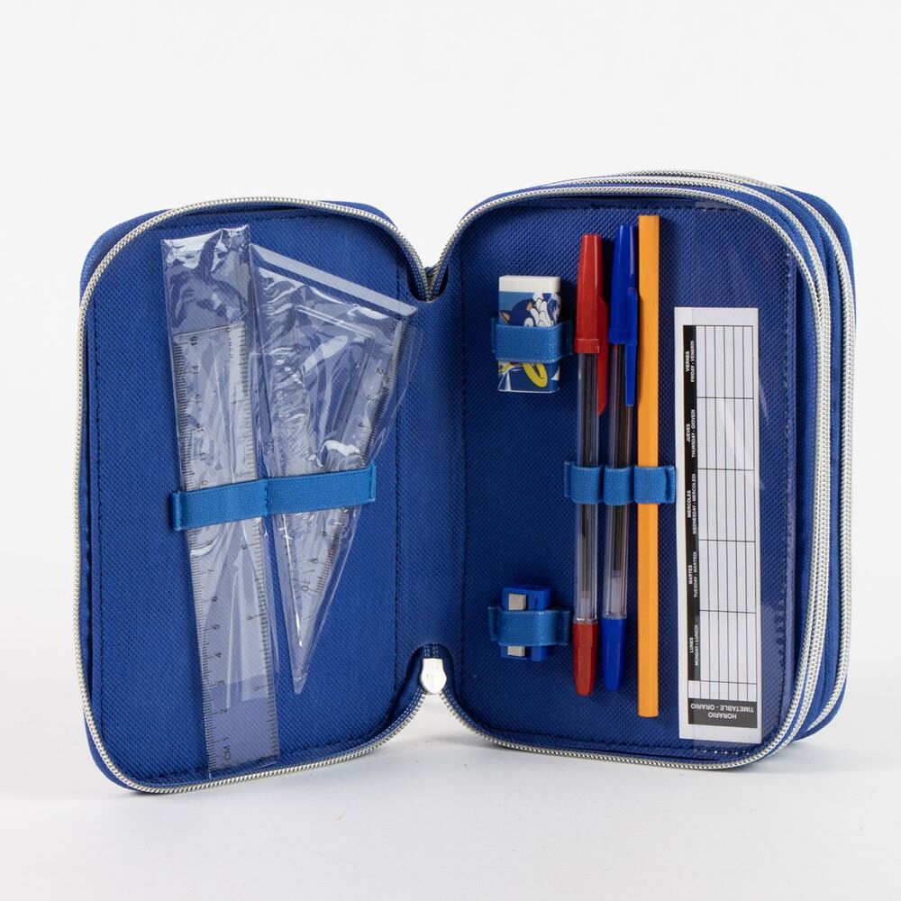 Trousse garnie triple Sonic the Hedgehog, vue 3