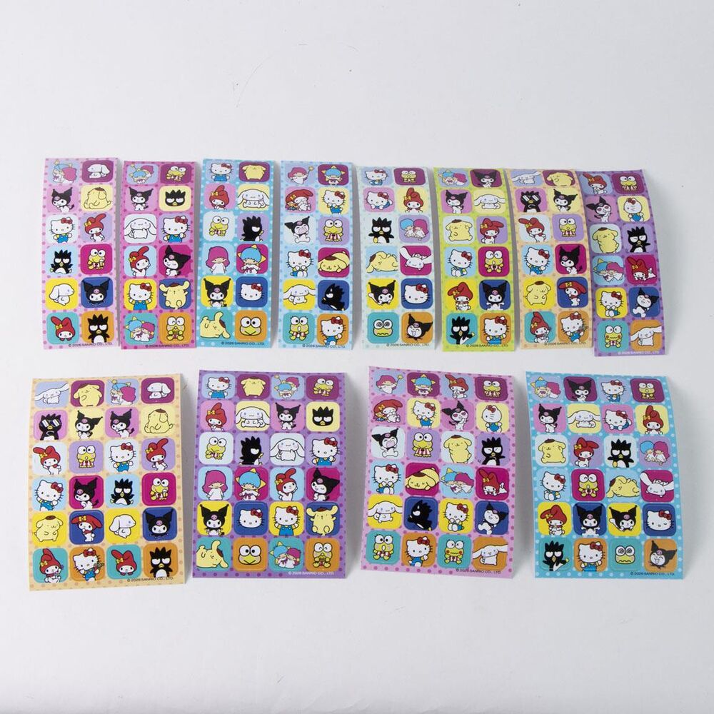 Autocollants Hello Kitty and Friends set 1000pcs, vue 3