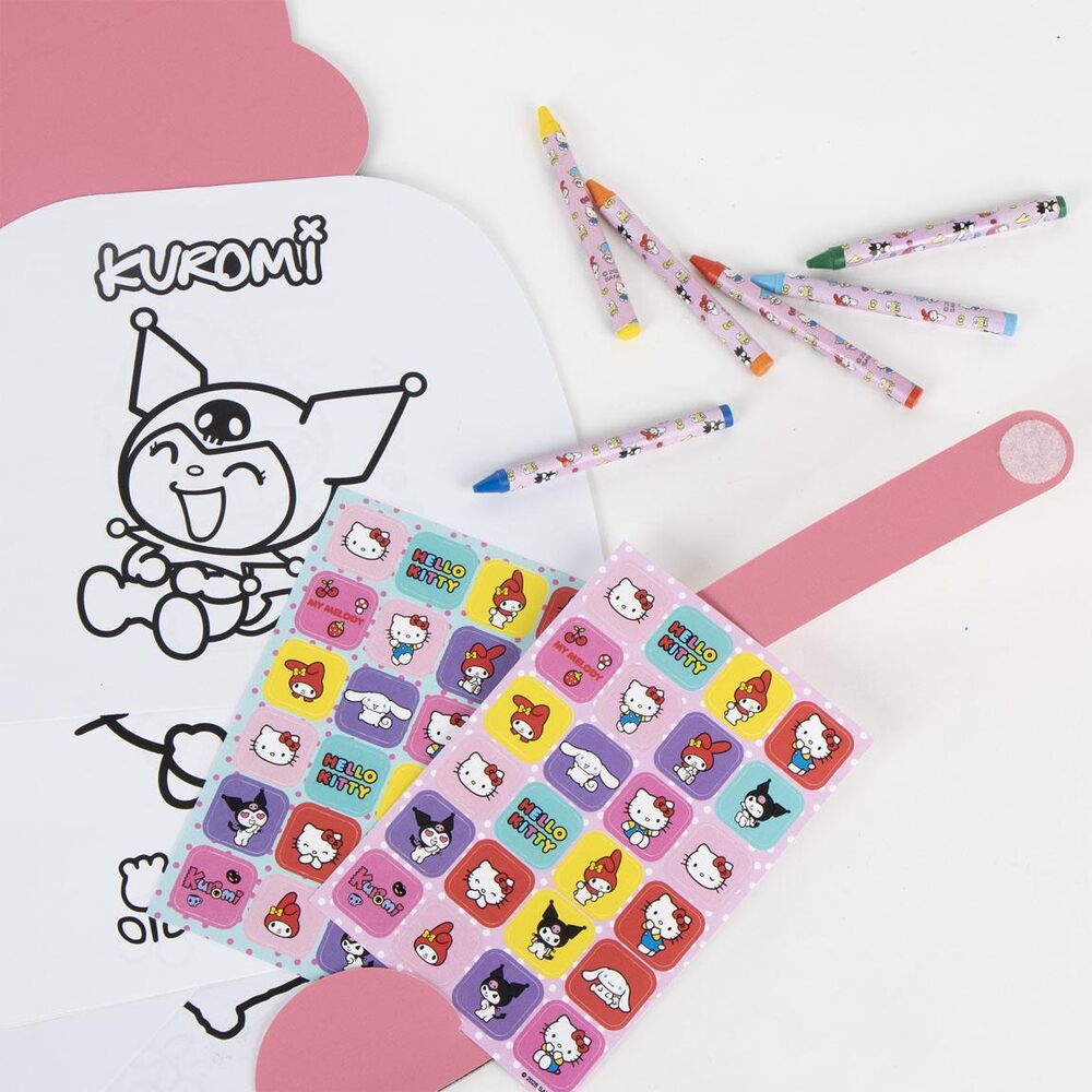 Set de papeterie Hello Kitty activity, vue 4