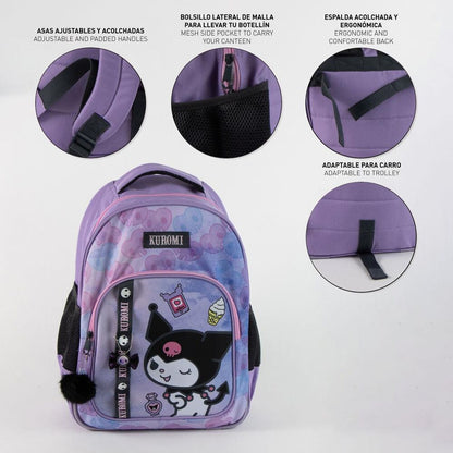 Sac à dos adaptable Hello Kitty Kuromi 42 cm, vue 4