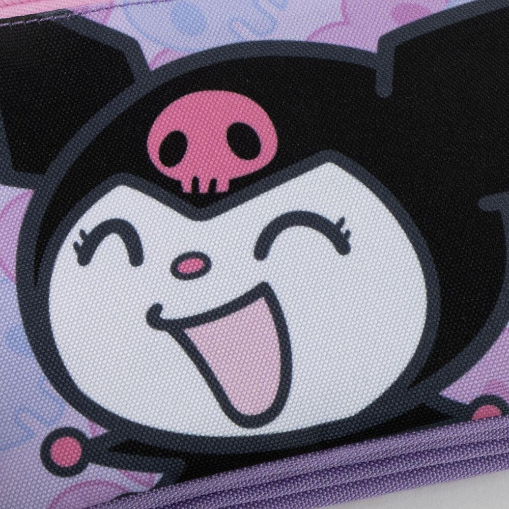 Trousse triple Hello Kitty Kuromi, vue 4