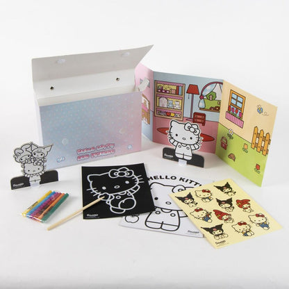 Coloriage Hello Kitty and Friends, vue 3