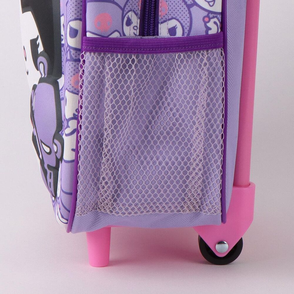 Cartable à roulettes 3D Hello Kitty Kuromi 30 cm, vue 5