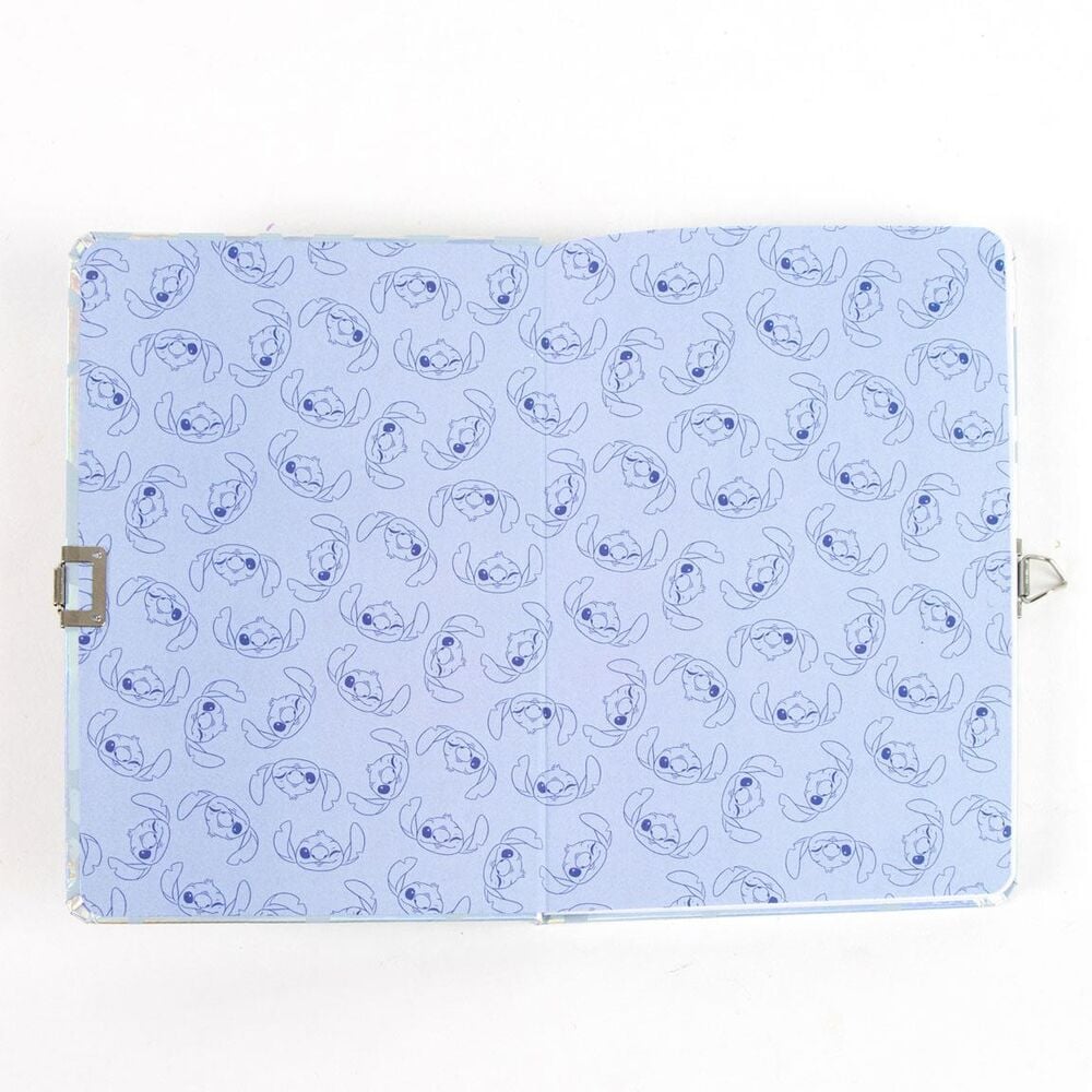 Agenda Disney Stitch + pen, vue 3