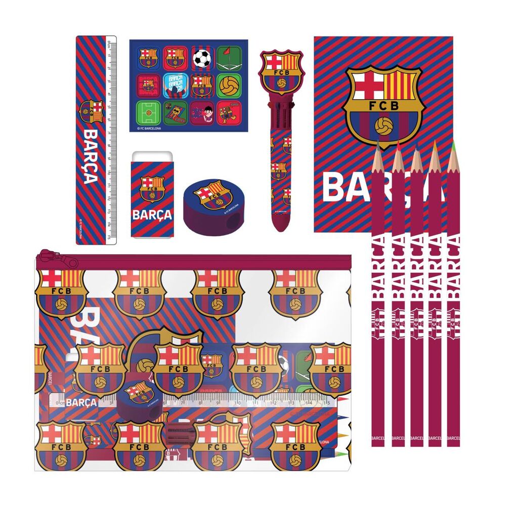 Set de papeterie F.C. Barcelona stationary