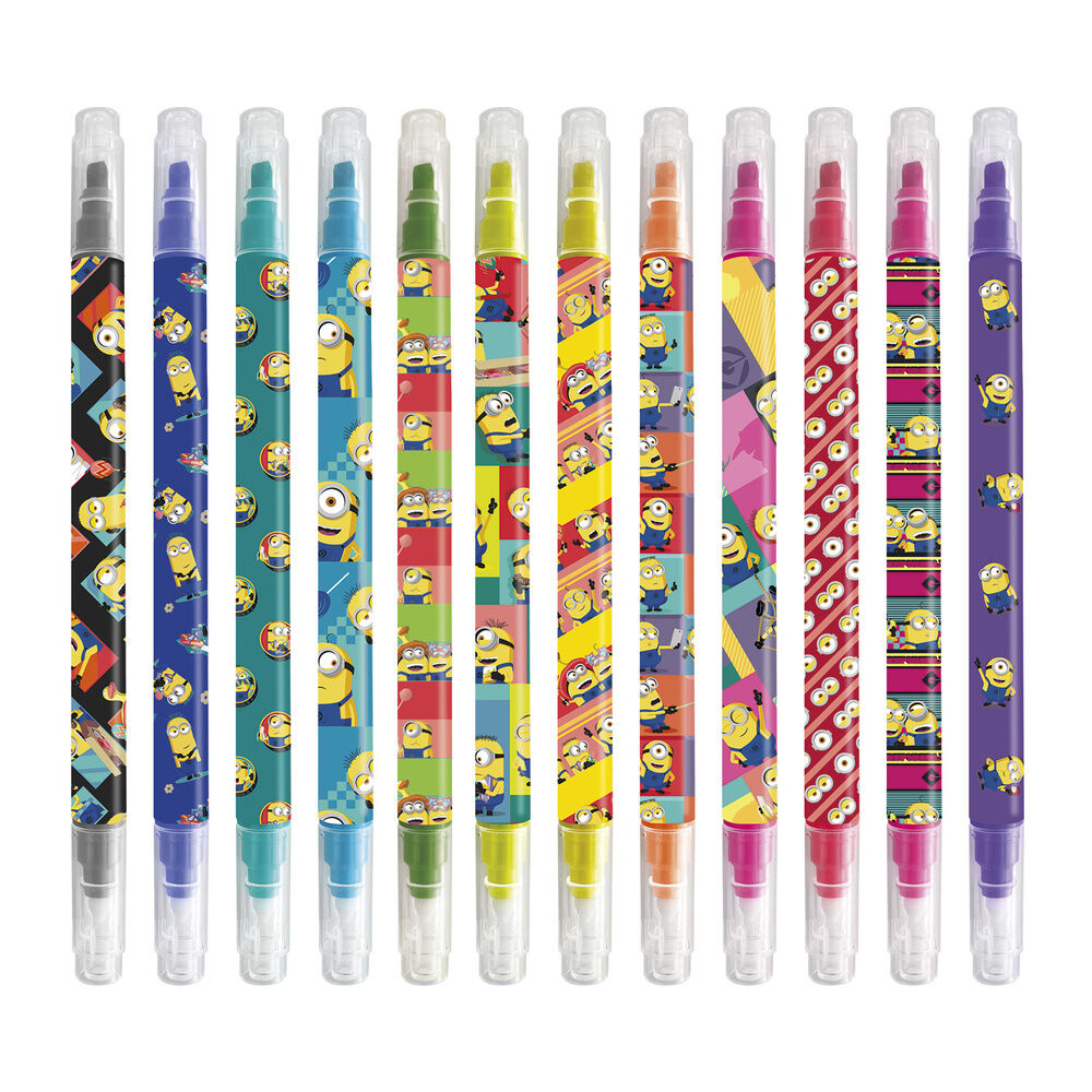 Coloriage Minions set of 12