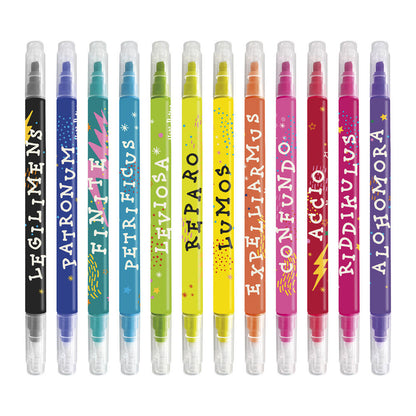 Coloriage Harry Potter Spells set of 12