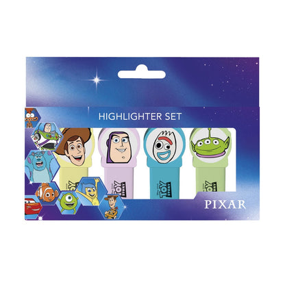 Coloriage Disney Pixar Toy Story set of 4 highlighters avec topper, vue 2