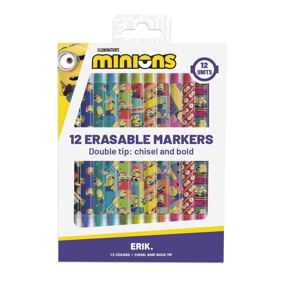 Coloriage Minions set of 12, vue 2