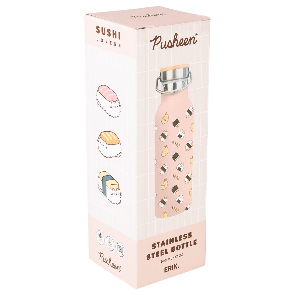 Gourde Pusheen Sushi Roll metallic, vue 2