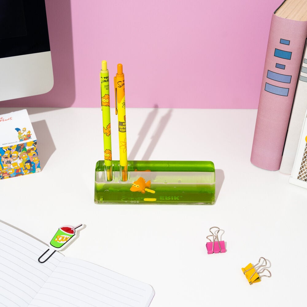 Set de papeterie The Simpsons Blinky pencil holder, vue 4