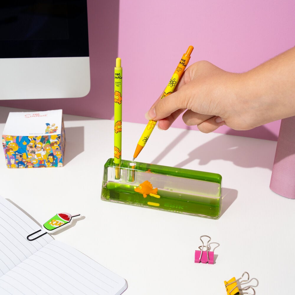 Set de papeterie The Simpsons Blinky pencil holder, vue 6
