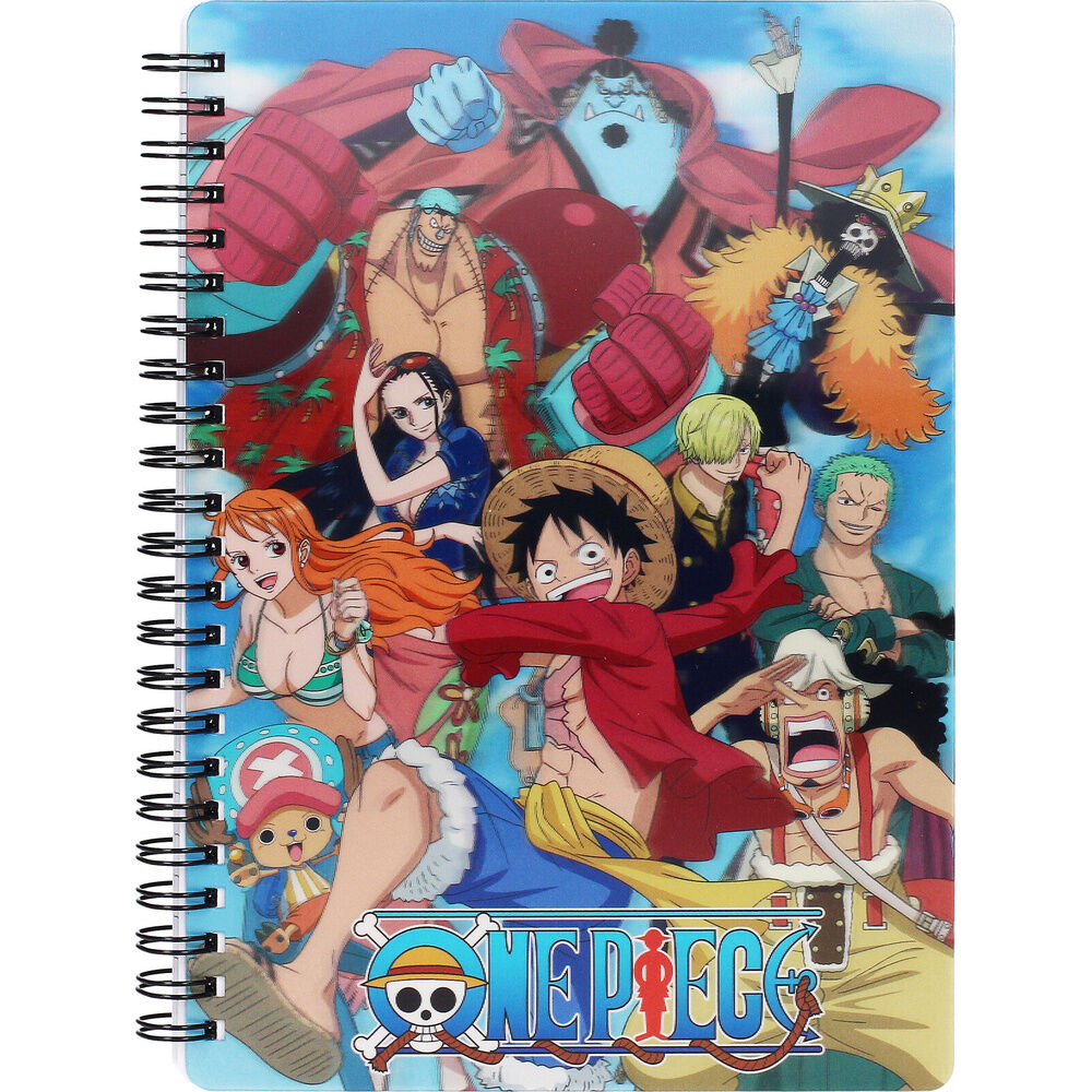 Cahier 3D One Piece Group