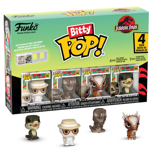 Figurine Funko POP! Blister 4 figuras Bitty POP Jurassic Park Raptor