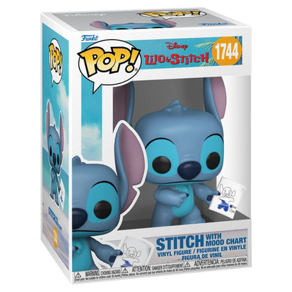 Figurine Funko POP! Disney Lilo & Stitch Stitch with Mood Chart
