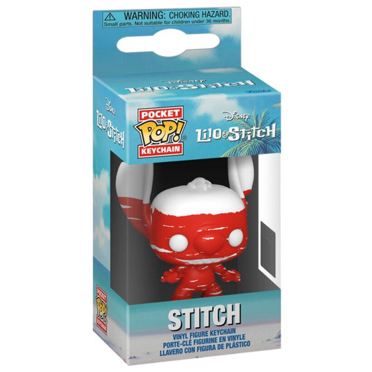 Porte-clés Funko Pocket POP! Disney Lilo & Stitch Stitch Badness Level