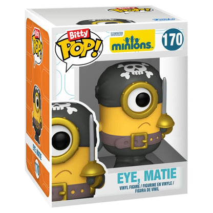 Figurine Funko POP! Blister 2 figuras Bitty POP Minions Kevin & Eye, vue 3