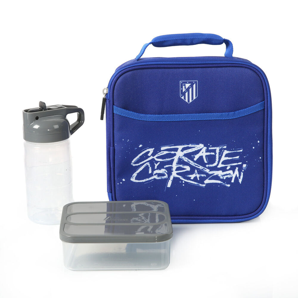 Sac à goûter Atletico de Madrid thermo + bottle + tupper, vue 3