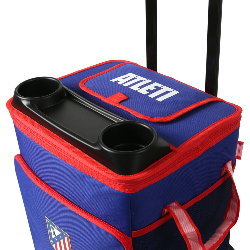 Sac à goûter Atletico de Madrid refrigerator cart and wheels, vue 3