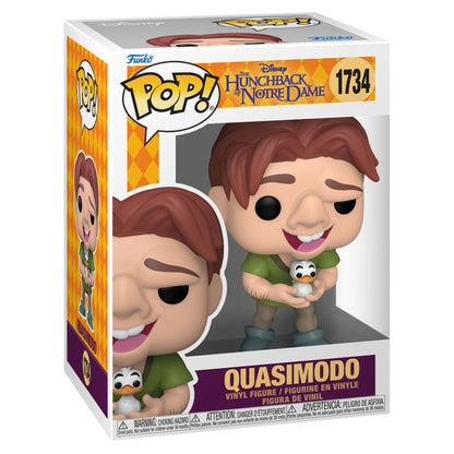 Figurine Funko POP! Disney El Jorobado de Notre Dame Quasimodo with Bird